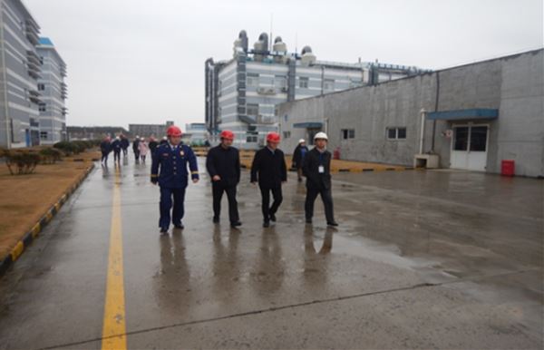 江市长带队到米兰平台-米兰官方网站（中国）药业检查安全生产工作